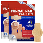 Flasture toenail patches pack for overnight repair and convenience.