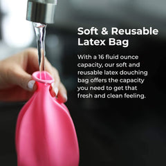 Flents Douche Kit ergonomic bottle for easy handling