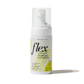 Flex Foaming Cleanser bottle front showing compact travel-friendly design.