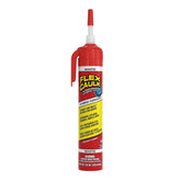 Flex Seal caulk bottle pour for easy sealant application.