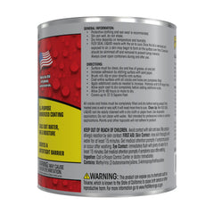 Flex Seal Liquid being brushed to form a smooth, flexible coating