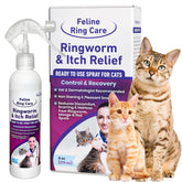 FlexTran Feline Ring Care – flacon prêt à l’emploi pour soulager les démangeaisons.