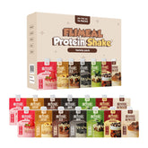 Flimeal Variety Pack tub with 14 servings for convenient meal replacements