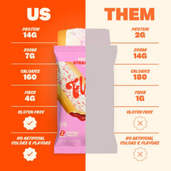 FLINGS gluten-free, individually wrapped bars ideal for office and travel.