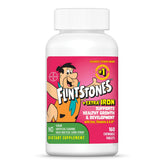 Flintstones Vitamins bottle with fruit flavors supports daily kid nutrition.