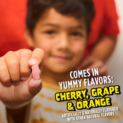 Flintstones Vitamins chewable kids flavors cherry orange grape offer tasty options for daily use.