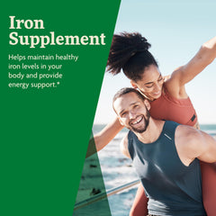 Floradix iron tablets being poured into a glass for your daily routine