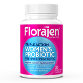 Florajen Women's Complete bottle close-up for easy daily use