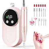 FLORAVIC high-speed nail drill 50,000 RPM for fast acrylic removal and precise shaping