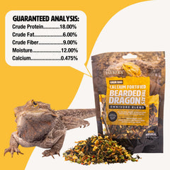Fluker's Grub Bag omnivore blend with protein and produce for balanced meals