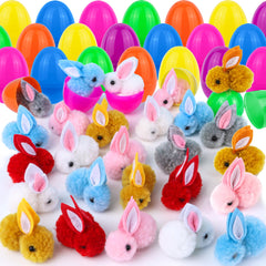 FLYSNK Easter eggs with bunny plush inside for festive hunts