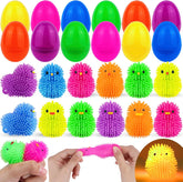 FLYSNK Easter eggs with LED puffer balls brighten egg hunts