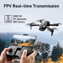 FLYVISTA 1080p camera with FPV for real-time scenery sharing.