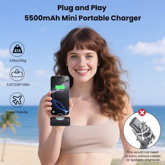 FOCHEW built-in-usb-c connector allows easy top-ups.