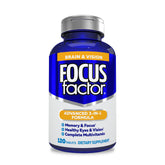 Focus Factor brain-vision tablets shown, supporting memory and daily focus.