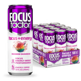 Focus Factor Rainbow Shaved Ice can front for on-the-go focus.