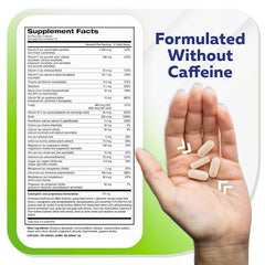 Focus Factor nutrition label details vitamins and minerals for reference.