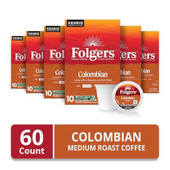 Folgers Colombian Coffee aroma close-up highlighting the iconic aroma for inviting mornings.