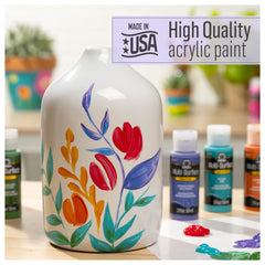 FolkArt color swatches in Wicker White show smooth coverage potential