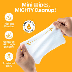 Fomin hypoallergenic wipes are gentle on sensitive skin and faces