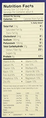 Close-up of Food for Life Ezekiel 4:9 Golden Flax cereal flax grains detail