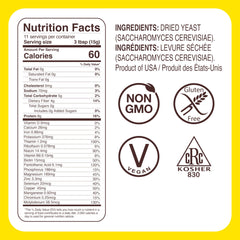 Foods Alive Nutritional Yeast Flakes scoop highlighting convenient, protein-rich topping.