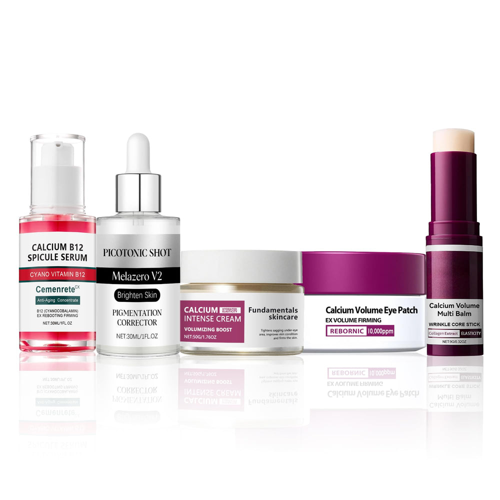 FOODSAVER Calcium Daily Care Set packaging shows gentle, travel-friendly design for daily use.