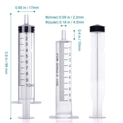 Foosi syringe in individually sterile packaging ensures cleanliness.