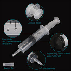 Foosi sterile 60ml syringes, individually sealed for clean handling