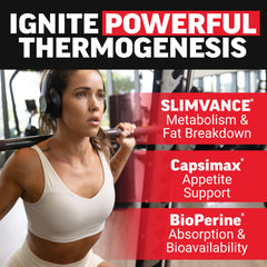 Force Factor LeanFire capsules closeup emphasizing thermogenic ingredients