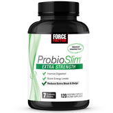 Force Factor ProbioSlim Extra Strength bottle showing daily digestive balance support