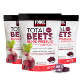 Force Factor Total Beets bottle on kitchen counter suggesting daily heart-support routine