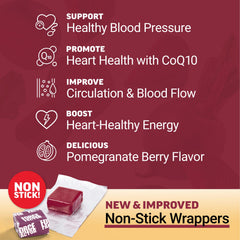 Force Factor Total Beets chews close-up showing chewy texture for daily heart wellness