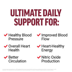 Force Factor Total Beets grapeseed extract bottle emphasizing potential blood pressure support.