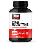 Force Factor Women’s Multivitamin bottle; supports daily energy and wellbeing