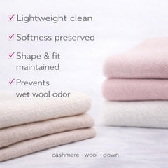 FOREVER NEW detergent powder poured into washer demonstrates simple dosing and quick dissolve.