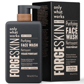 Forge Skin Beef Tallow Face Wash bottle with rich lather for daily cleansing.