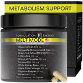 Formulation Factory Melt Mode bottle ready for metabolism support.