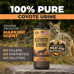 FORTIVO Predator scent supports garden-application around yards and fences.