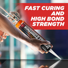 FORTIVO non-sag formula showing stable bond on vertical surfaces.