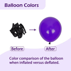 FOTIOMRG purple ribbon 33 feet enhances balloon garlands