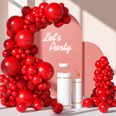 FOTIOMRG red 18-inch balloons ready for arch kit decoration and photo-worthy moments.