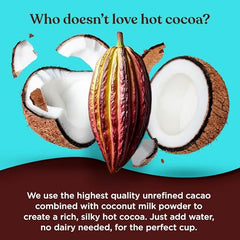Four Sigmatic Calm Mushroom Cocoa Ingredients scoop, featuring six clean ingredients