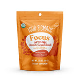 Four Sigmatic Focus Blend Lions Mane powder boosts focus and clean energy.