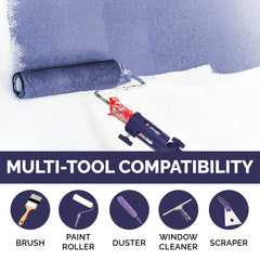 Fox Trot extender rotating head enabling precise control.