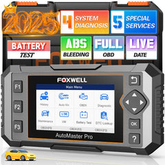 FOXWELL NT614 Elite diagnostic scan provides a quick system check for engine and brakes.