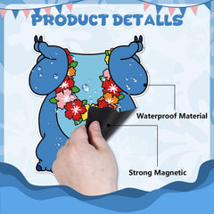 Fprl anchor magnet provides reusable nautical decor for metal surfaces.