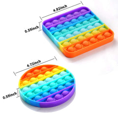Fpxnb pop fidget square close-up, calming tactile relief
