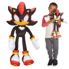 Franco Shadow the Hedgehog plush cuddle pillow 22in, ideal for cozy bedtime snuggles.