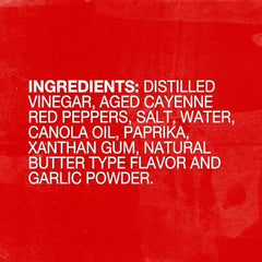 Frank's RedHot Buffalo Wings Sauce label close-up showing authenticity